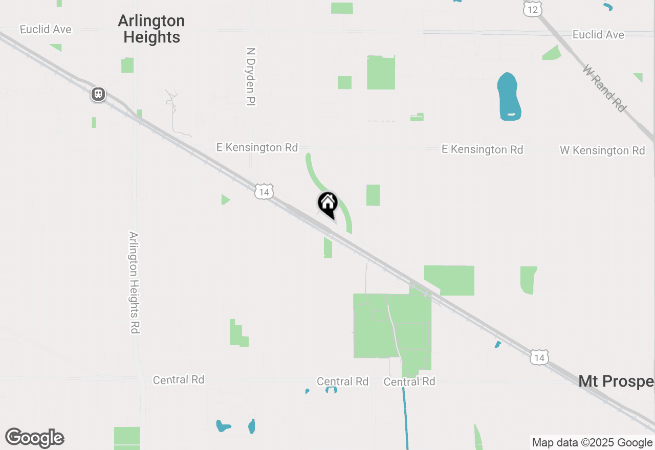 Map of 1450 E Northwest Highway #13, Arlington Heights, IL 60004