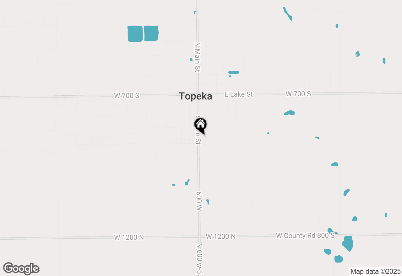 Map of 513 S Main Street, Topeka, IN 46571