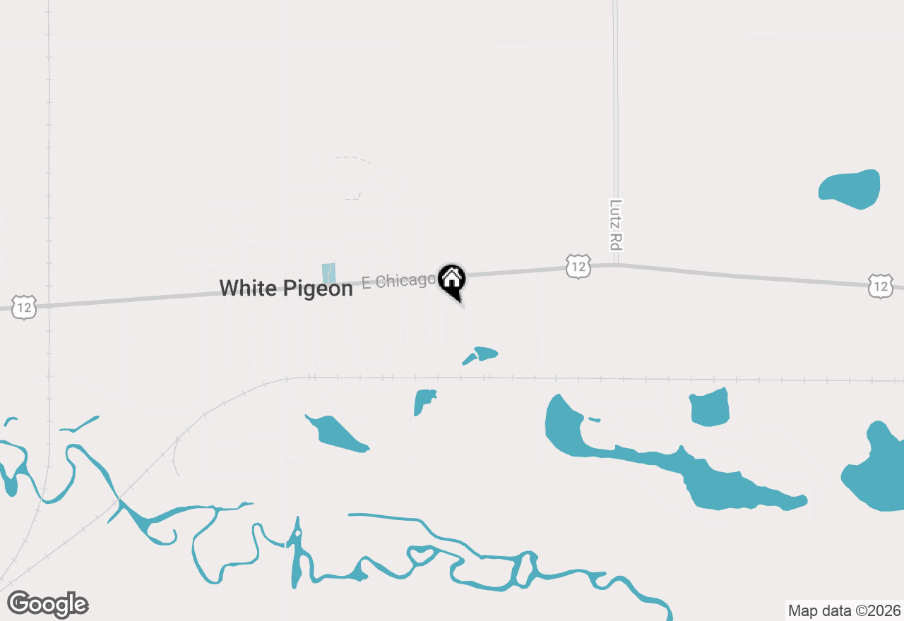 Map of 201 S Elm Street, White Pigeon, MI 49099