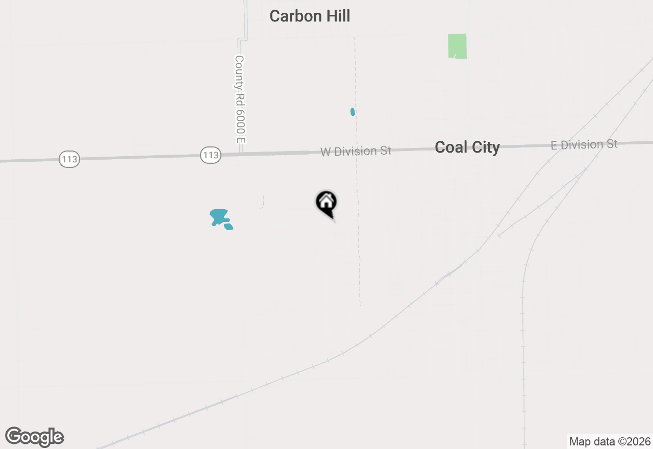 Map of 575 Elizabeth Drive, Coal City, IL 60416