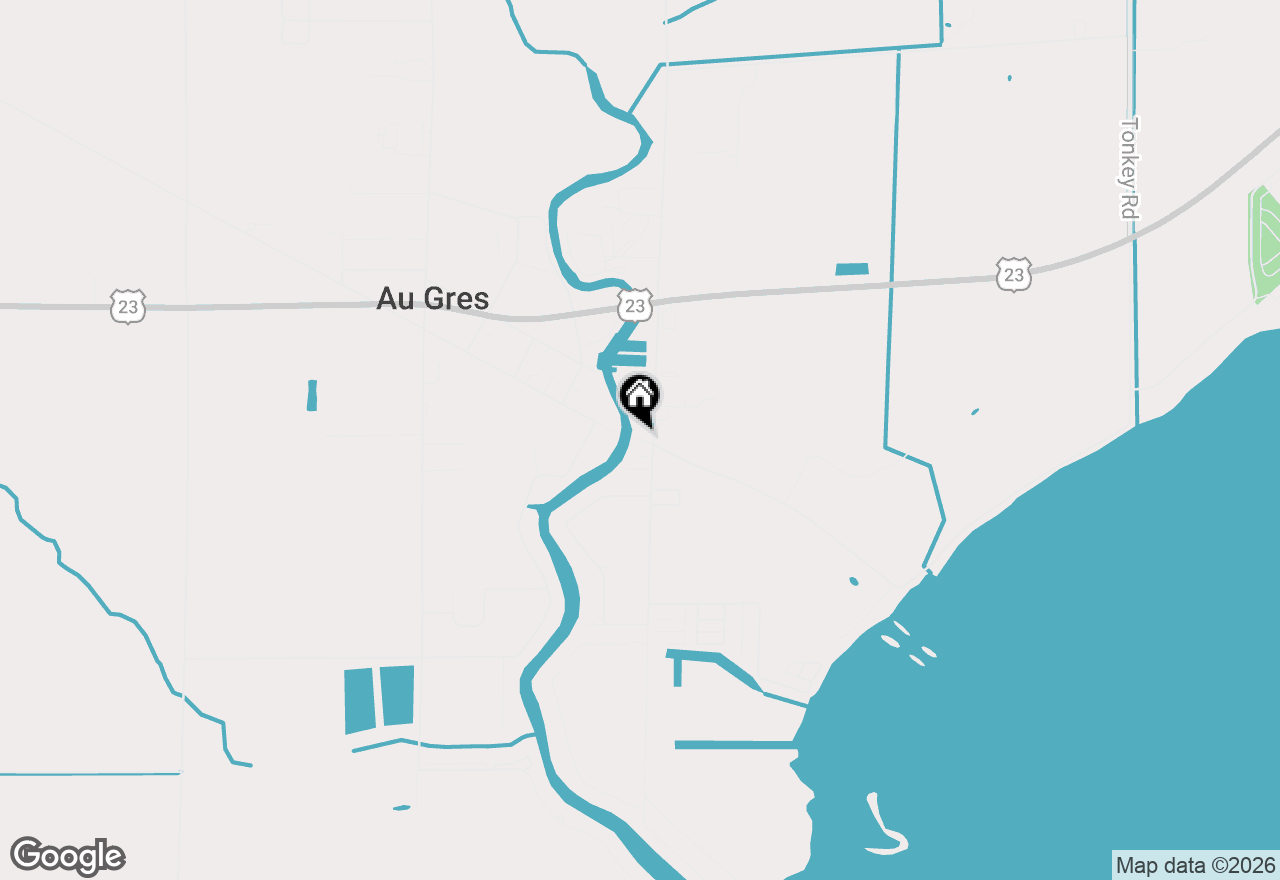 Map of  E Michigan Avenue #230, Au Gres, MI 48703