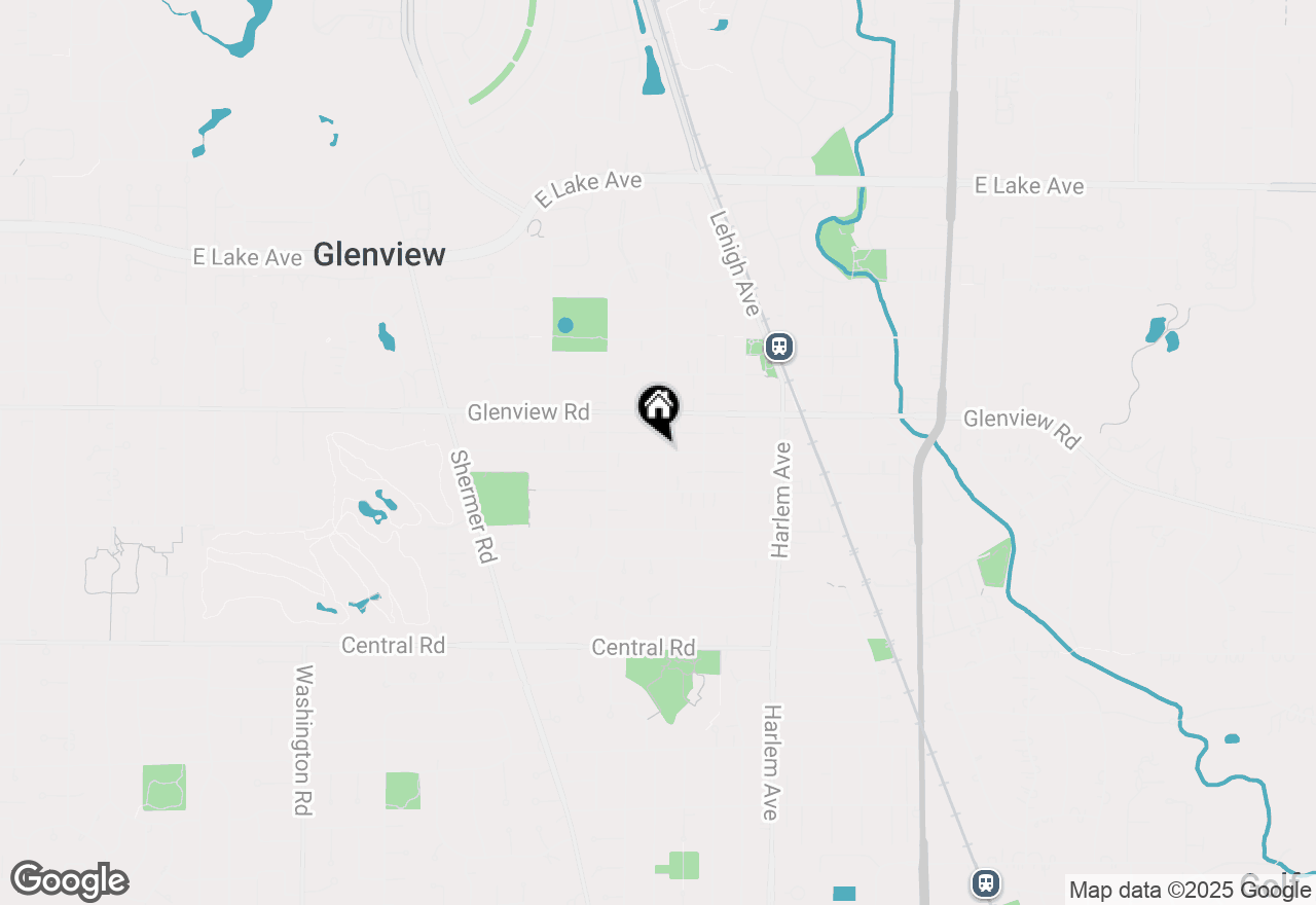 Map of 2112 Dewes Street, Glenview, IL 60025