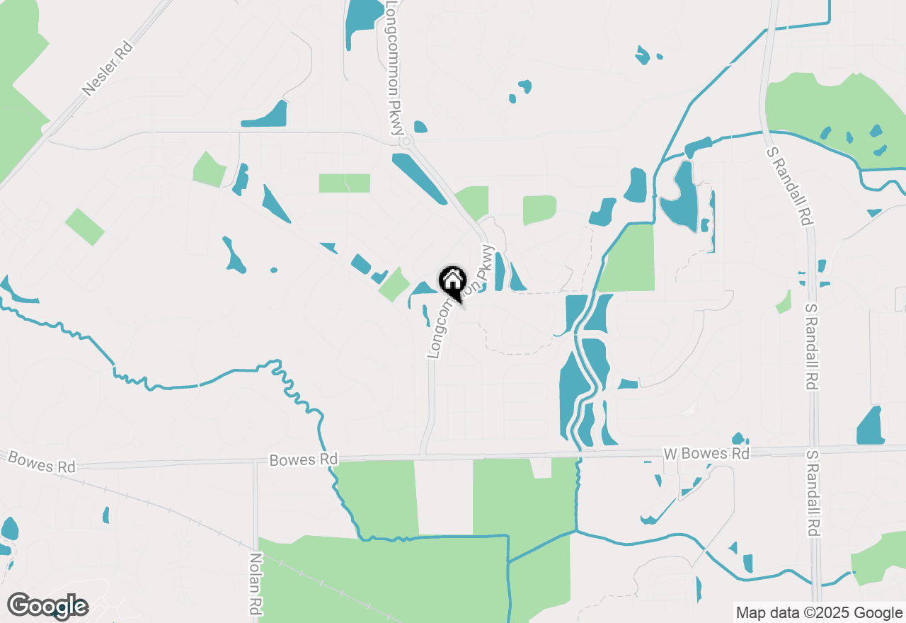 Map of 2862 Stoney Creek Drive, Elgin, IL 60124