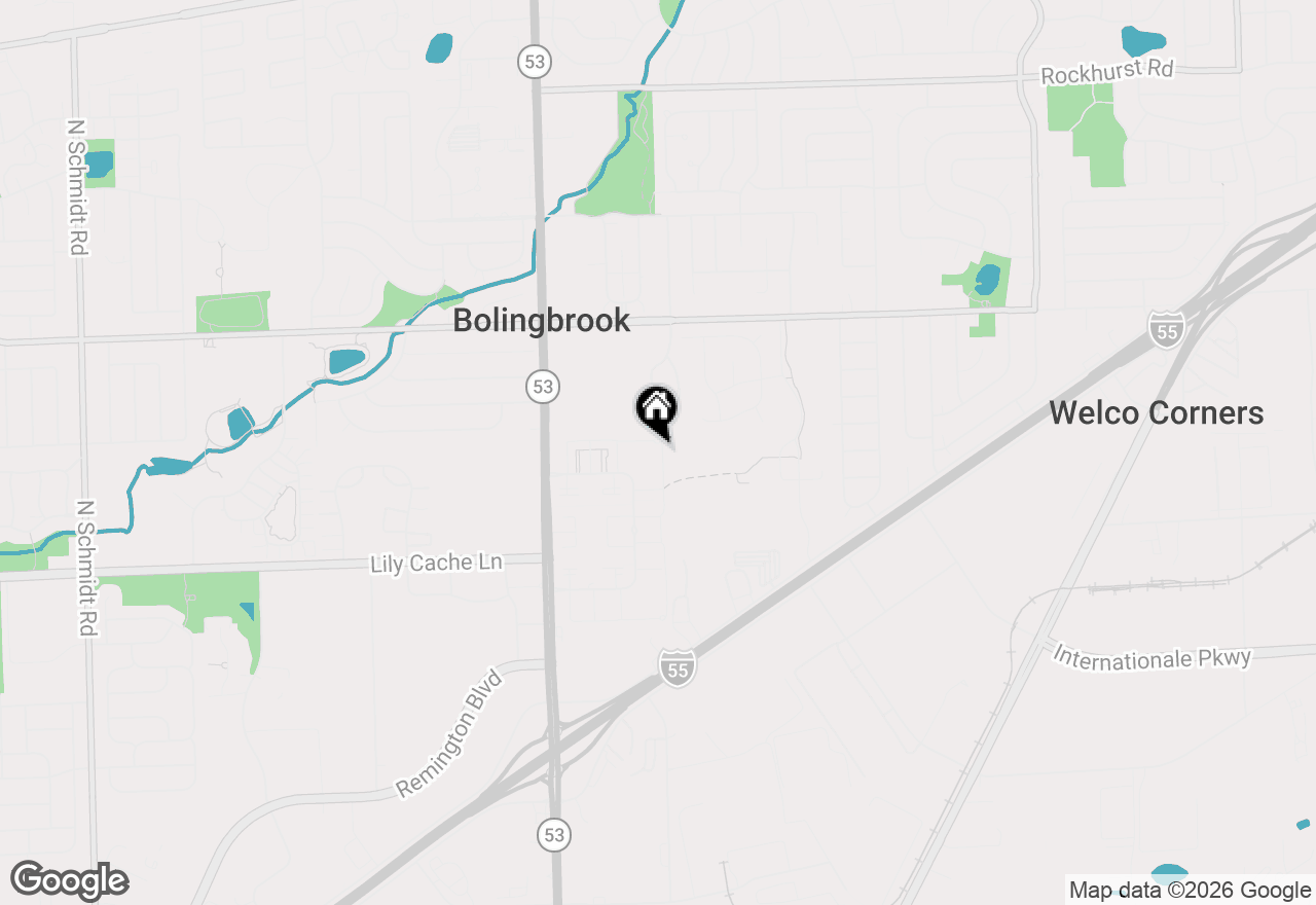 Map of 433 Salem Square #6, Bolingbrook, IL 60440