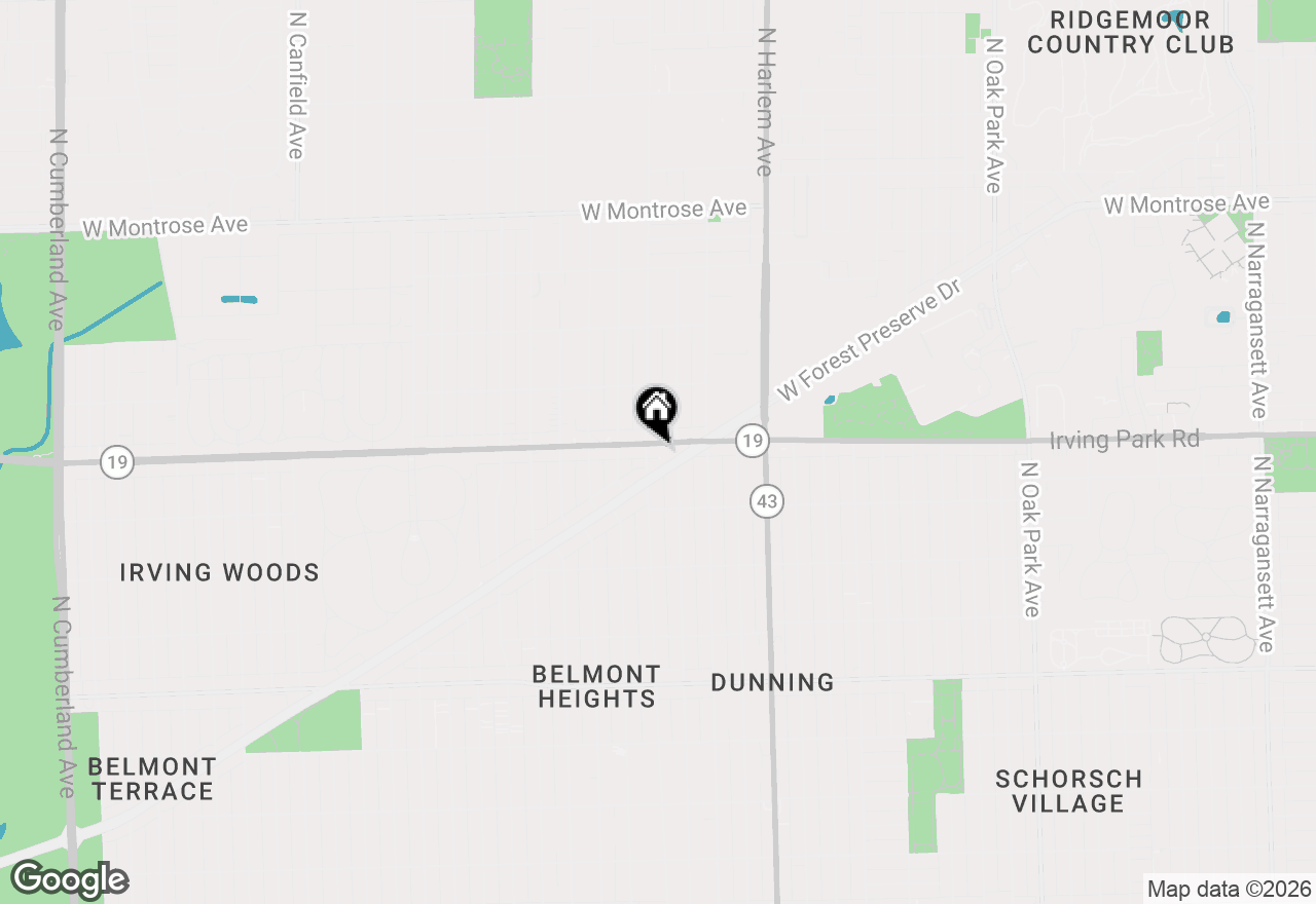 Map of 7341-43 W Irving Park Road, Chicago, IL 60634