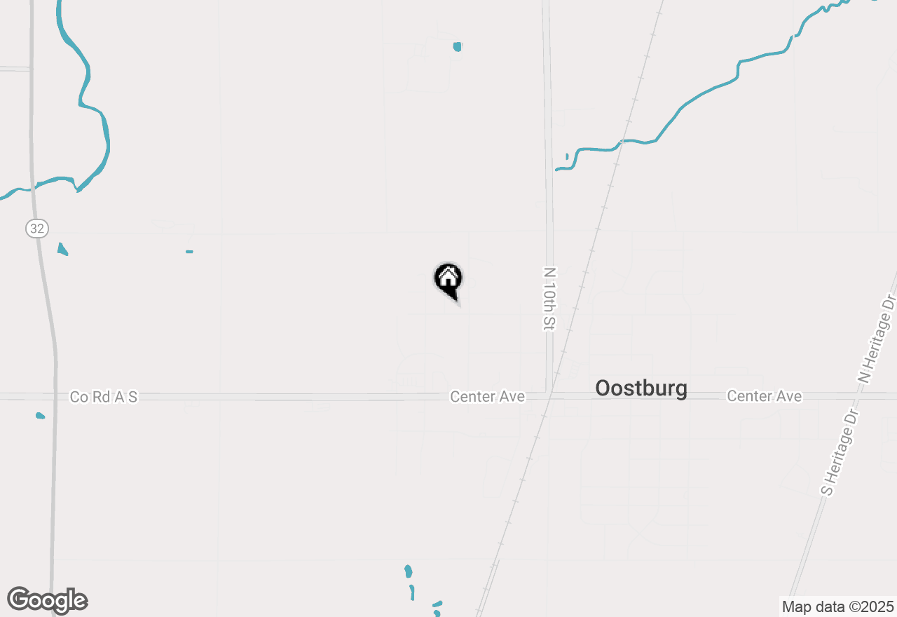 Map of 1236 Wisconsin Ave, Oostburg, WI 53070