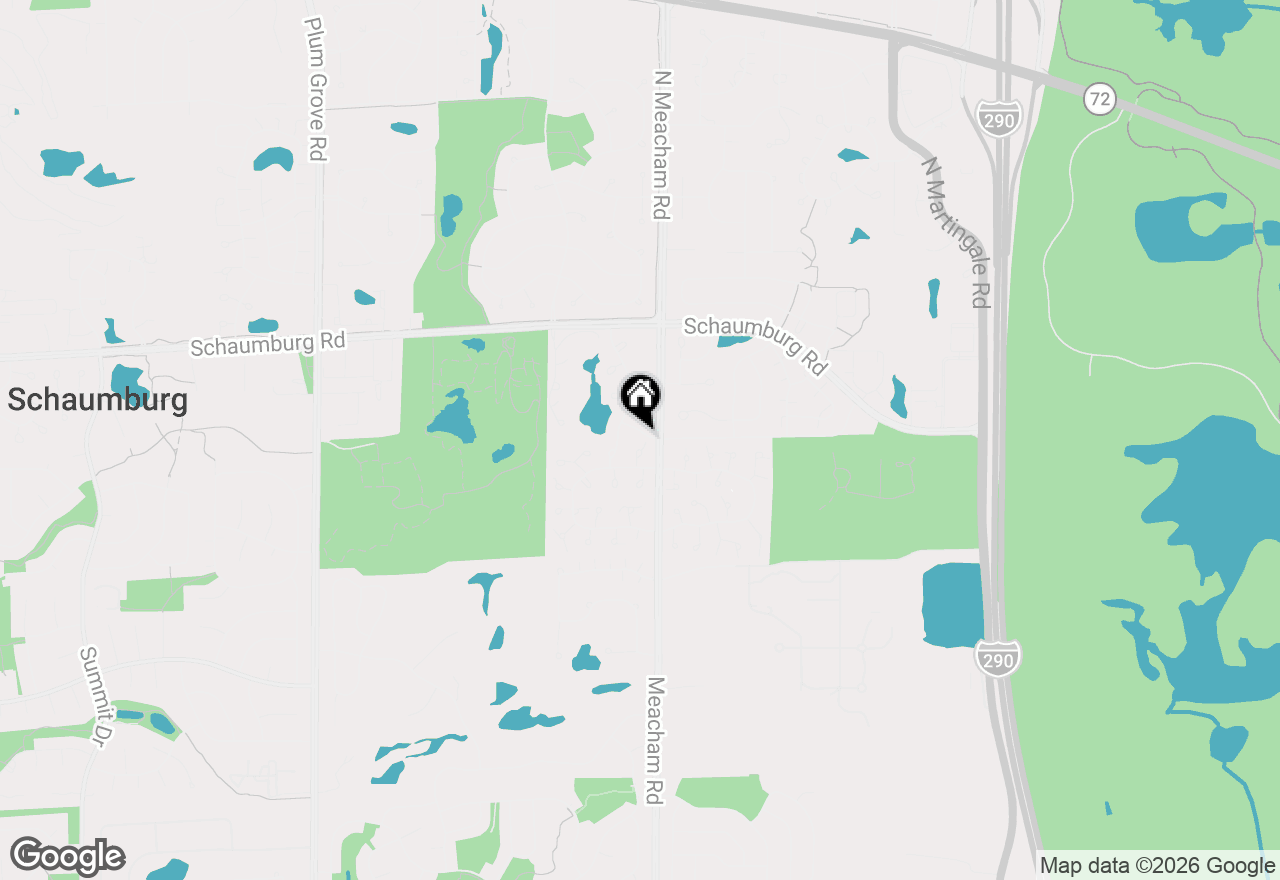 Map of 1220 Plum Tree Court #D2, Schaumburg, IL 60193