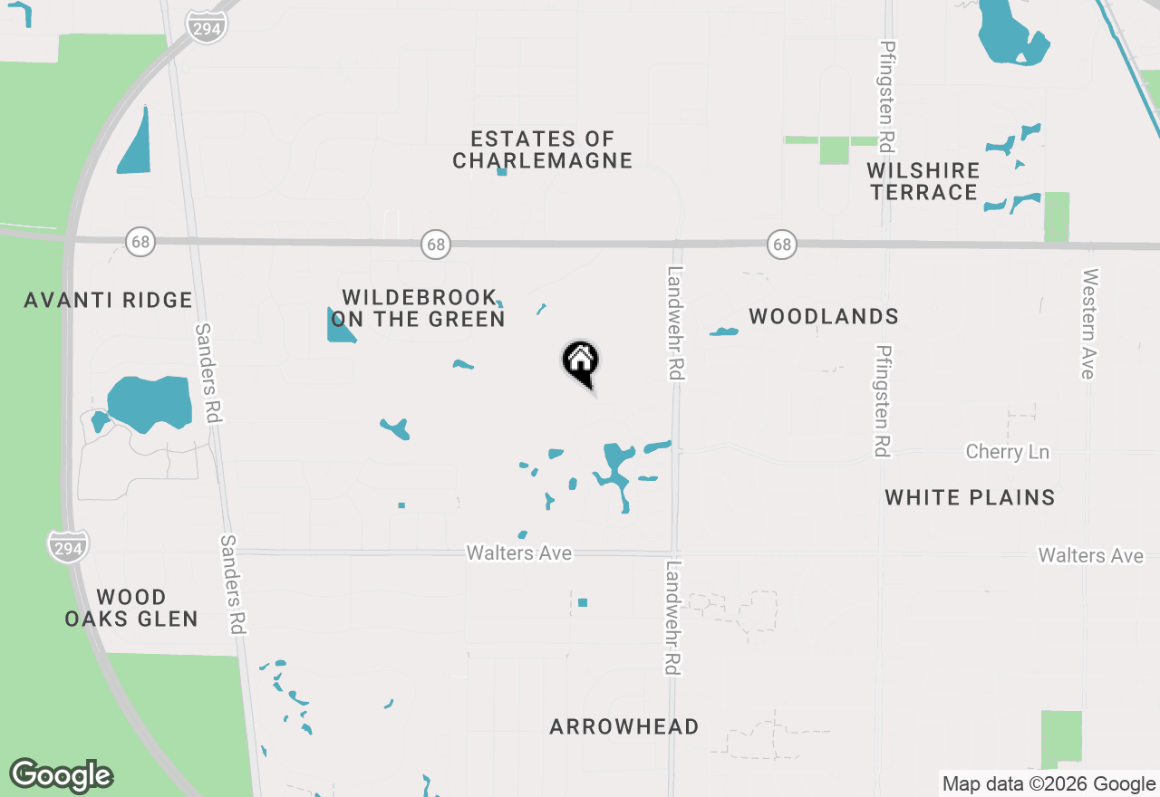 Map of 19 The Court Of Greenway #19, Northbrook, IL 60062