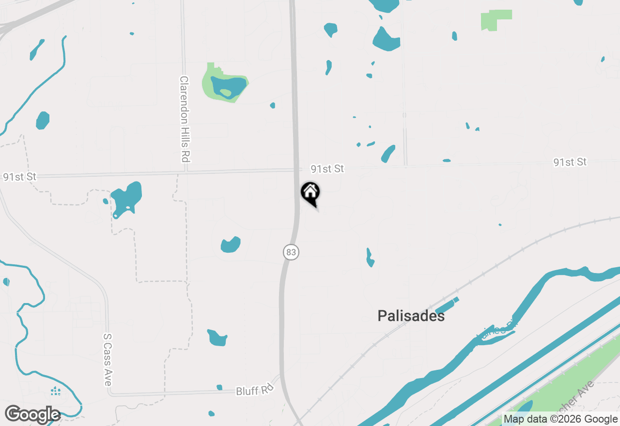 Map of 9291 Cascade Circle, Burr Ridge, IL 60527