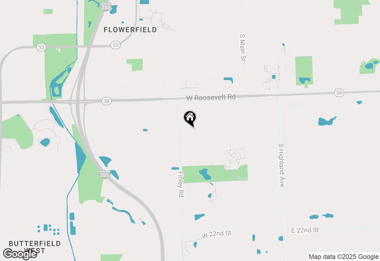 Map of 1311 S Finley Road #102, Lombard, IL 60148