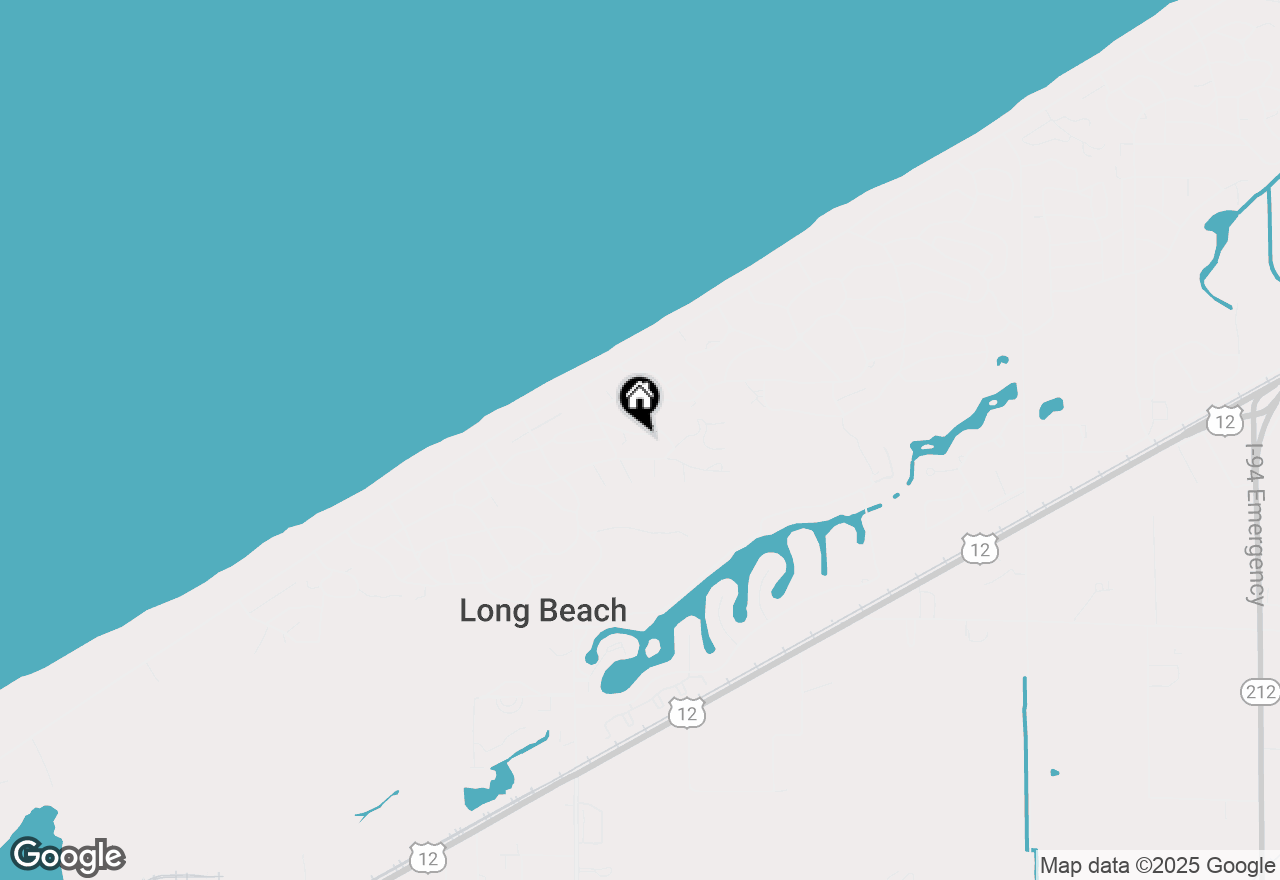 Map of 2305 Oakenwald Drive, Long Beach, IN 46360