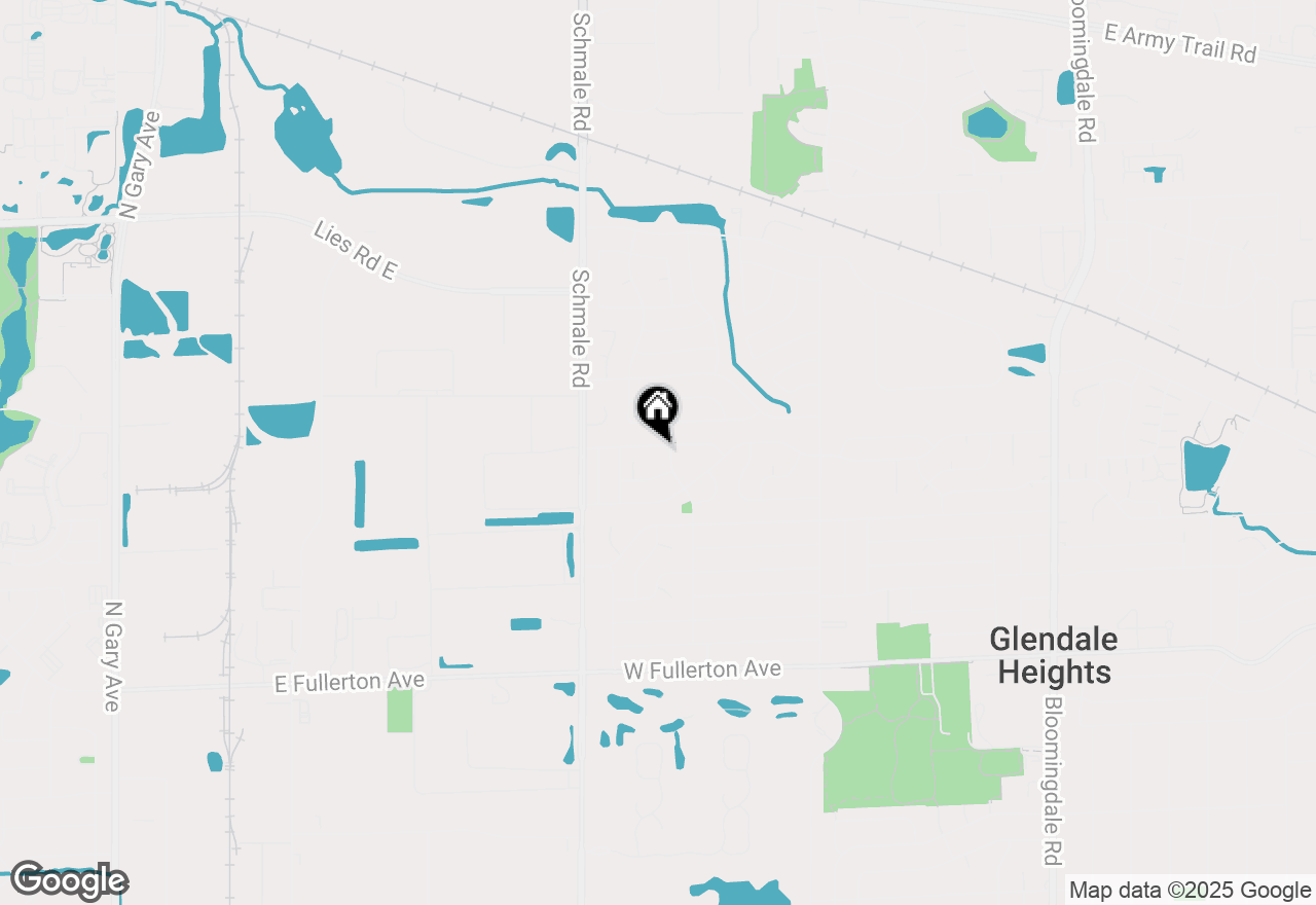 Map of 137 Golden Drive, Glendale Heights, IL 60139