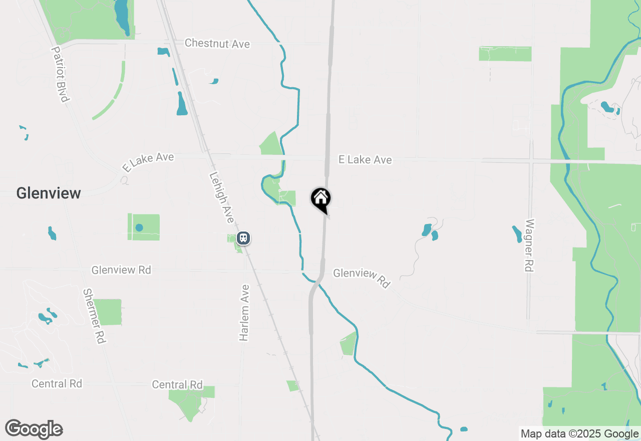 Map of 1202 Waukegan Road #306, Glenview, IL 60025