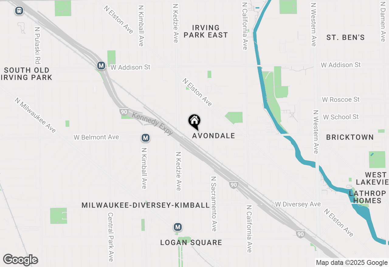 Map of 3100 N Albany Avenue, Chicago, IL 60618