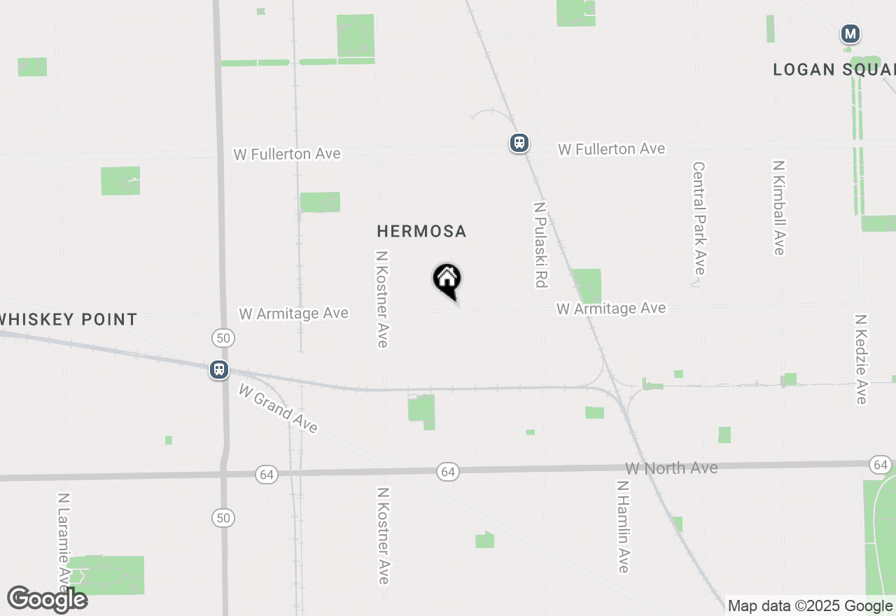 Map of 4220 W Armitage Avenue #2F, Chicago, IL 60639