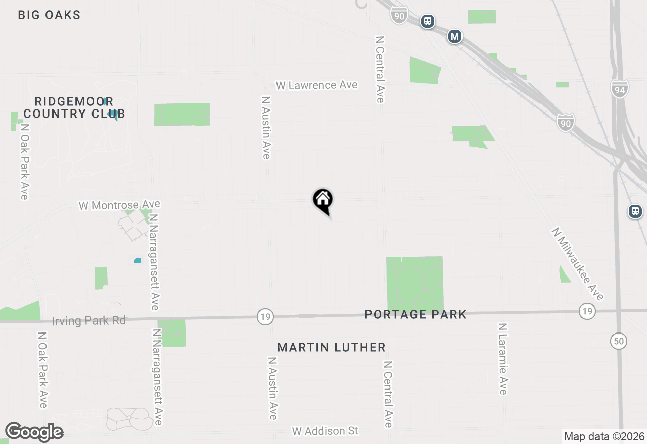 Map of 4314 N Menard Avenue, Chicago, IL 60634