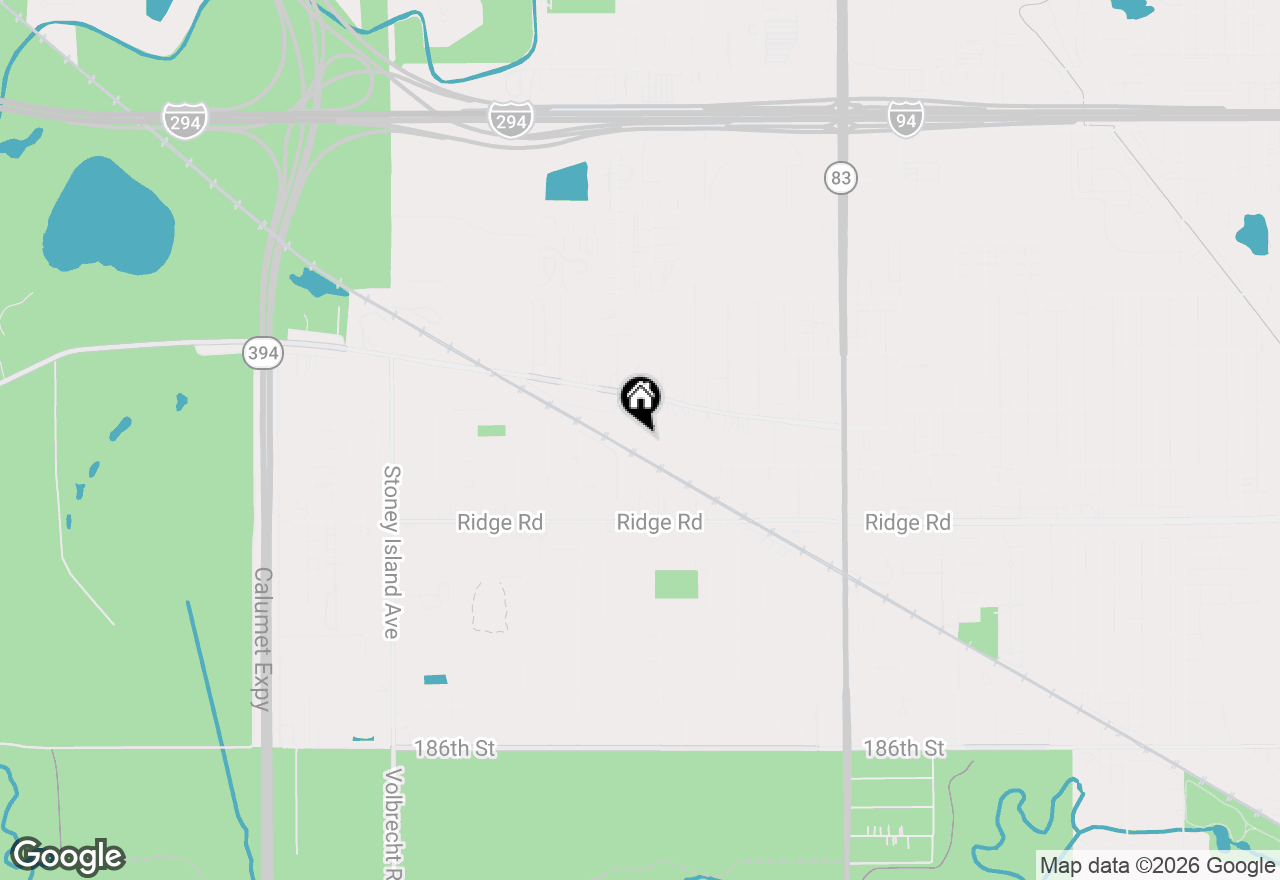 Map of 1999 Indiana Avenue, Lansing, IL 60438