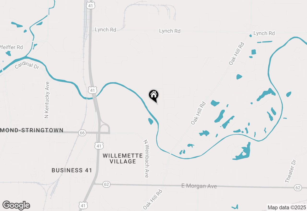 Map of 2027 Shiar Court, Evansville, IN 47711