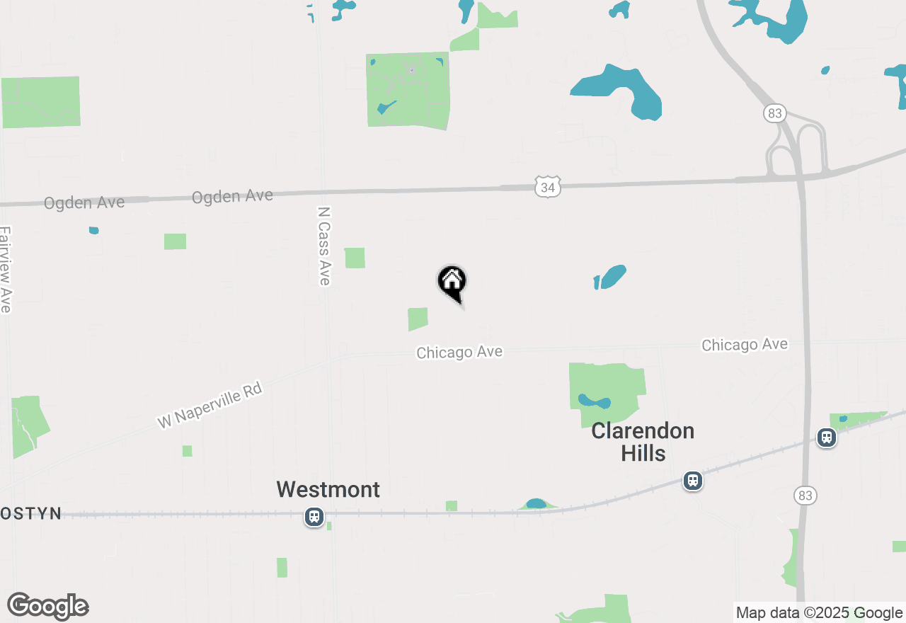 Map of 321 Blackhawk Drive, Westmont, IL 60559