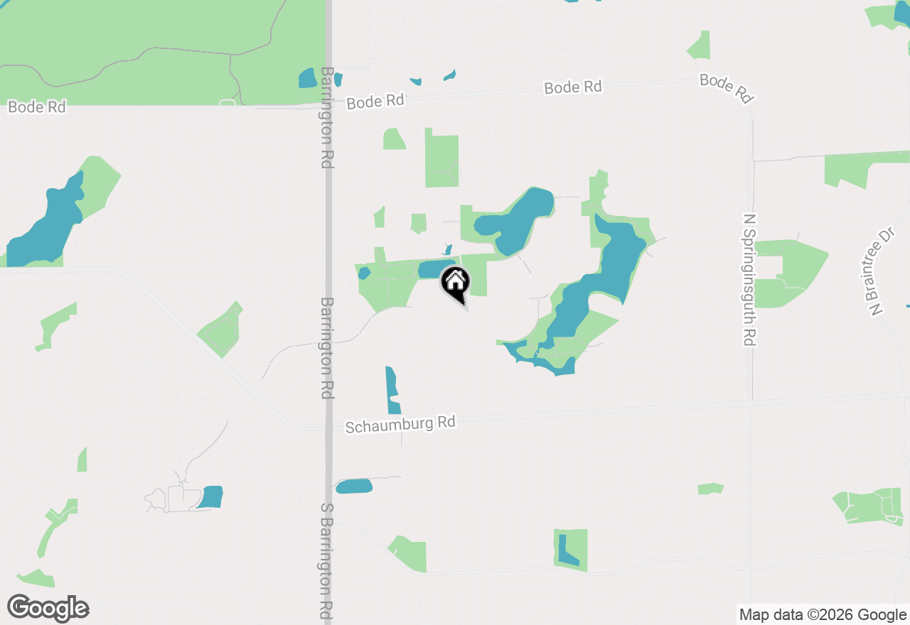 Map of 2327 County Farm Lane #D2327, Schaumburg, IL 60194