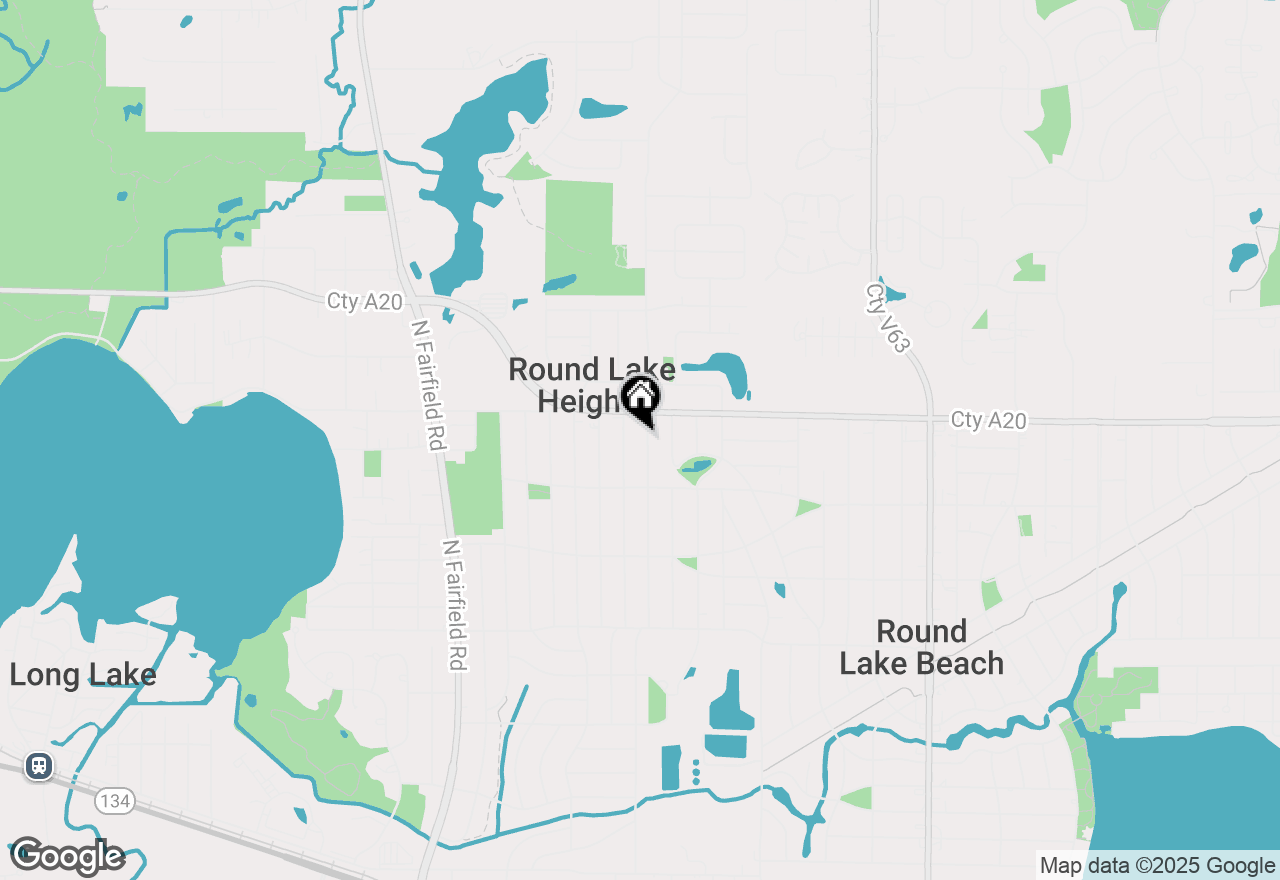 Map of 1620 Lotus Drive, Round Lake Beach, IL 60073