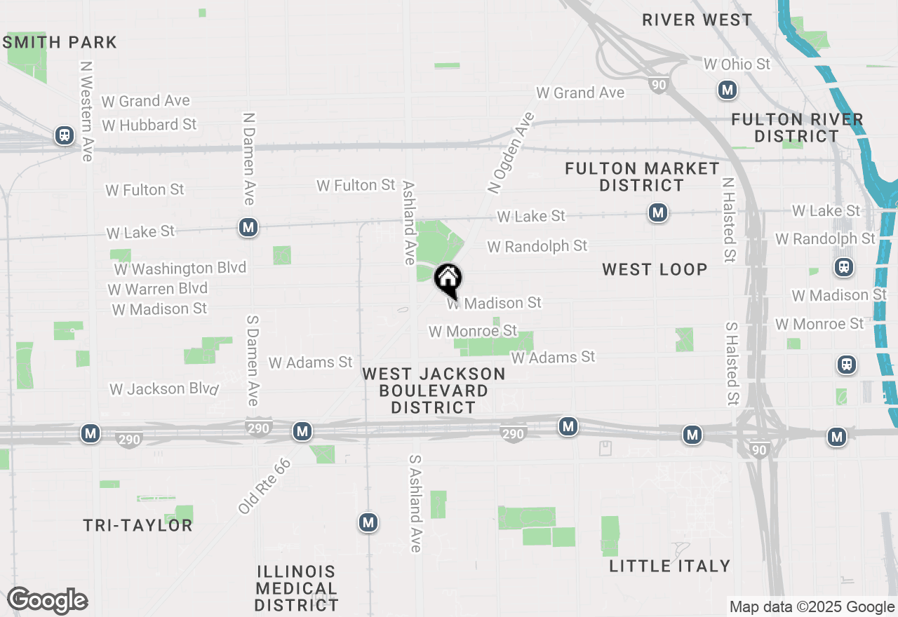 Map of 6 S Laflin Street #607, Chicago, IL 60607