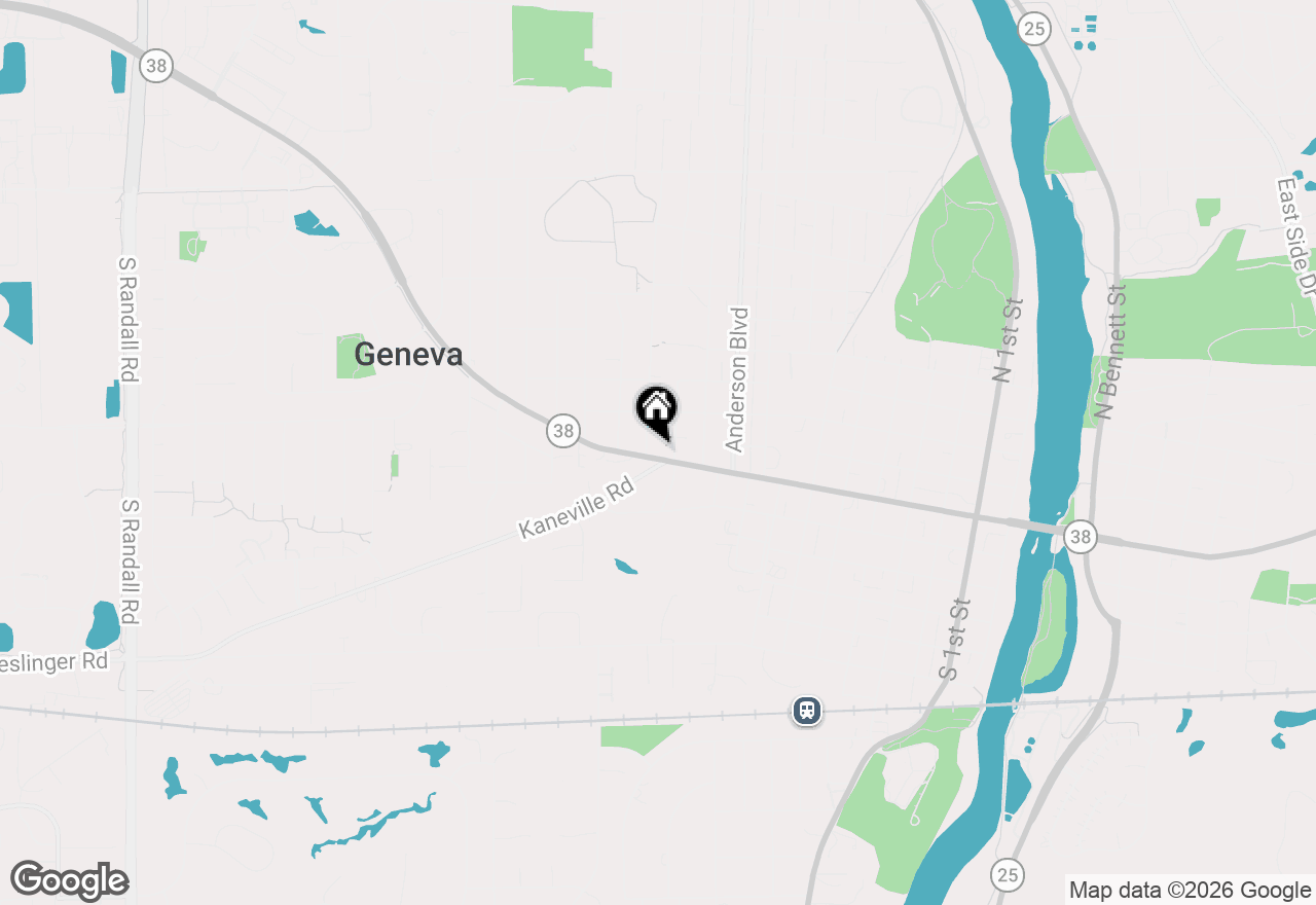 Map of 1115 W State Street, Geneva, IL 60134