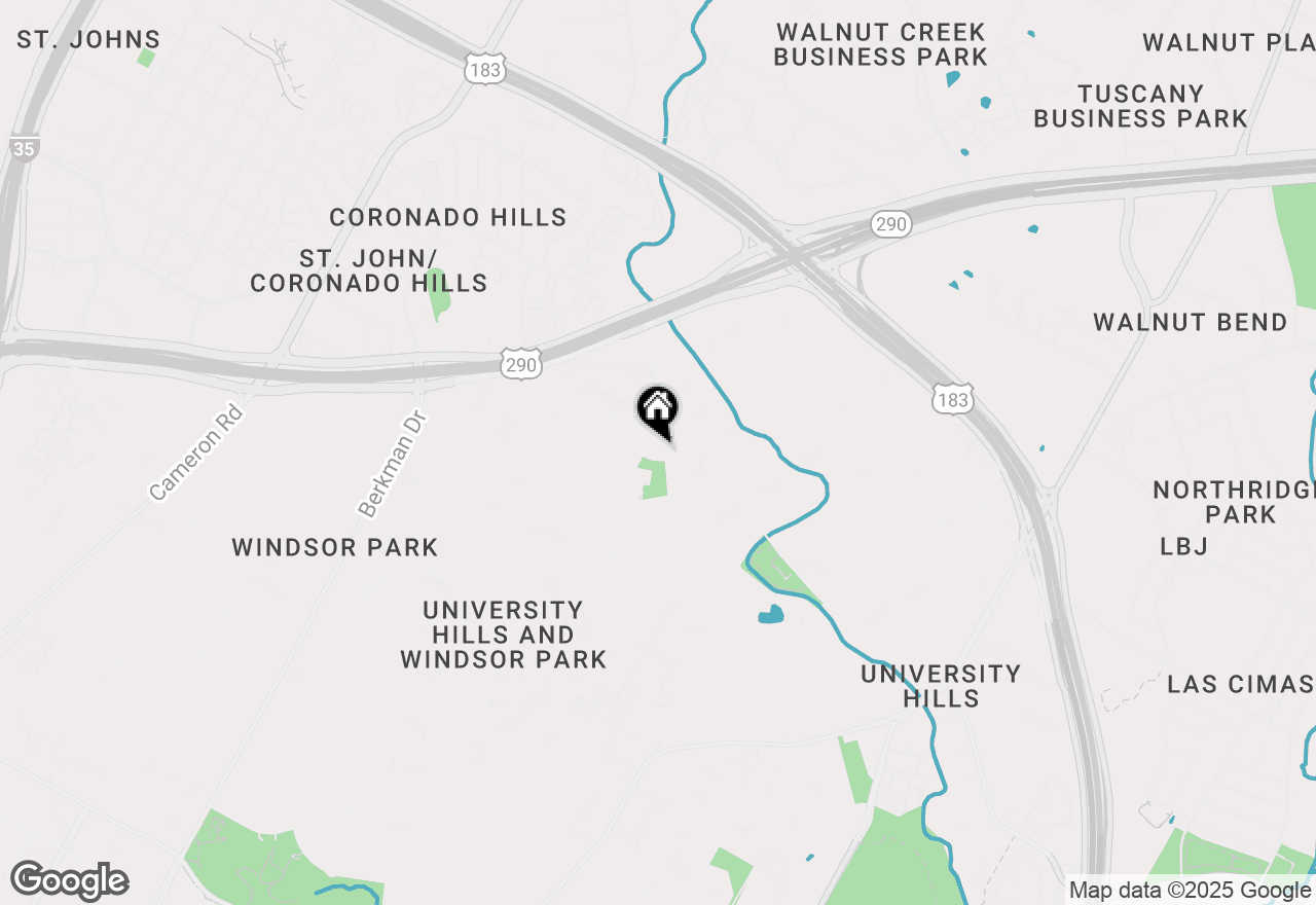 Map of 2306 Loyola Ln, Austin, TX 78723