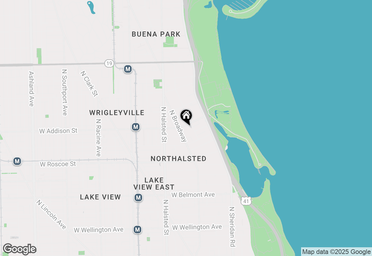 Map of 625 W Addison Street #3, Chicago, IL 60613