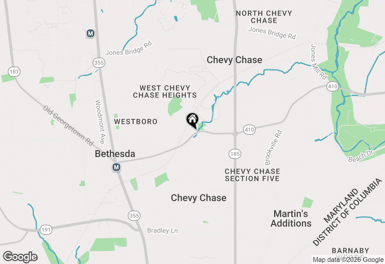 Map of 4105 East-west Highway, Chevy Chase, MD 20815