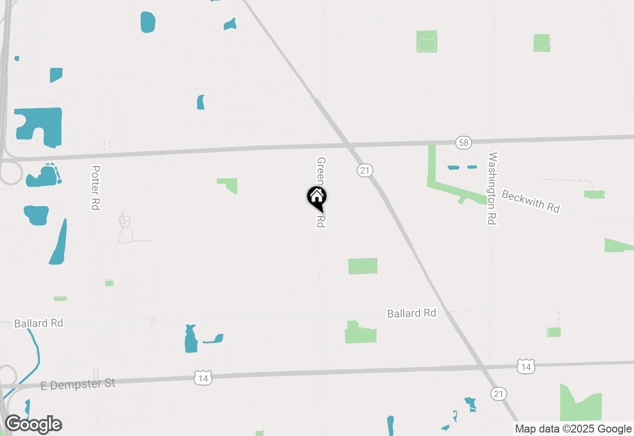 Map of 9326 Greenwood Avenue, Des Plaines, IL 60016