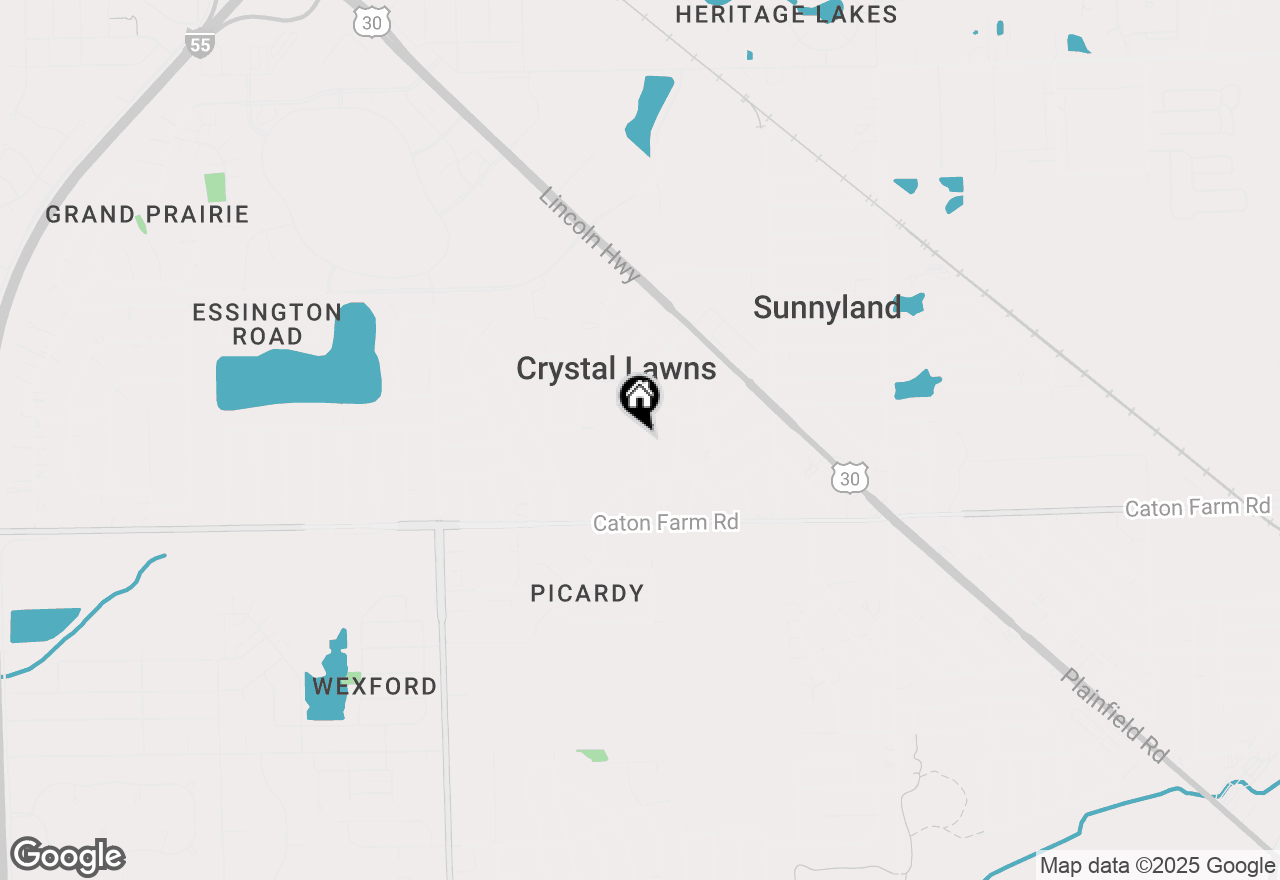 Map of 407 Farmington Avenue, Joliet, IL 60435