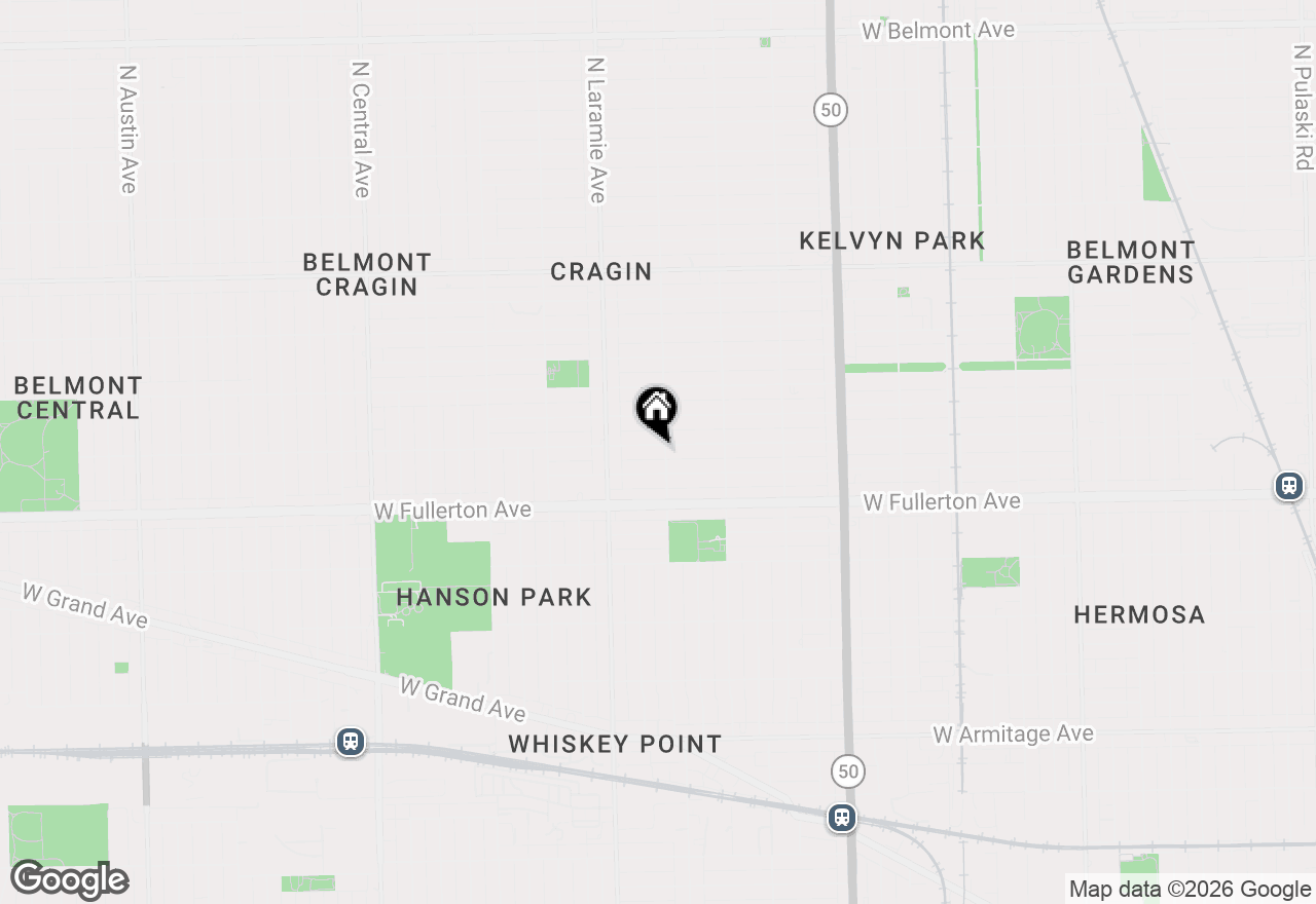 Map of 5105 W Altgeld Street, Chicago, IL 60639