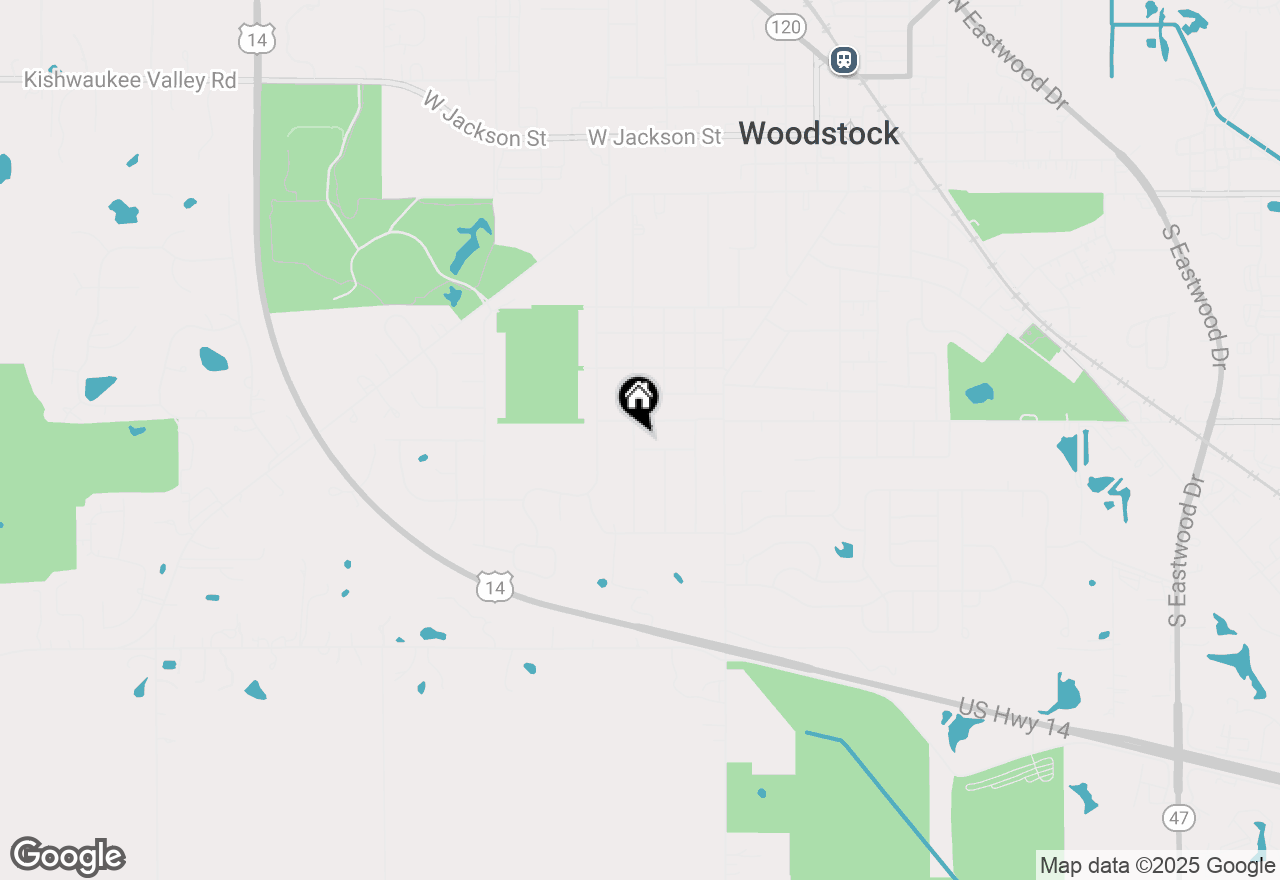 Map of 1145 Blakely Street, Woodstock, IL 60098