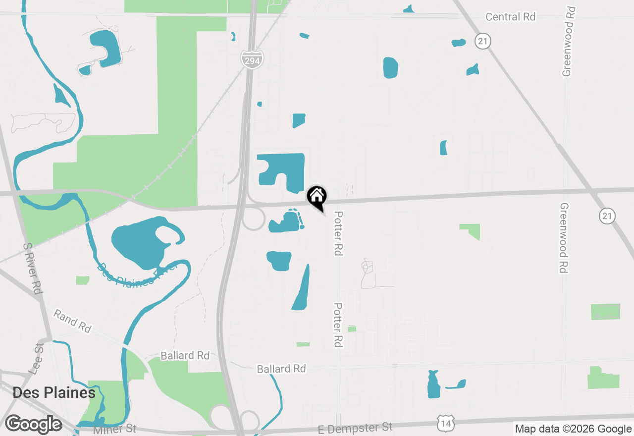 Map of 9430 Noel Avenue, Des Plaines, IL 60016