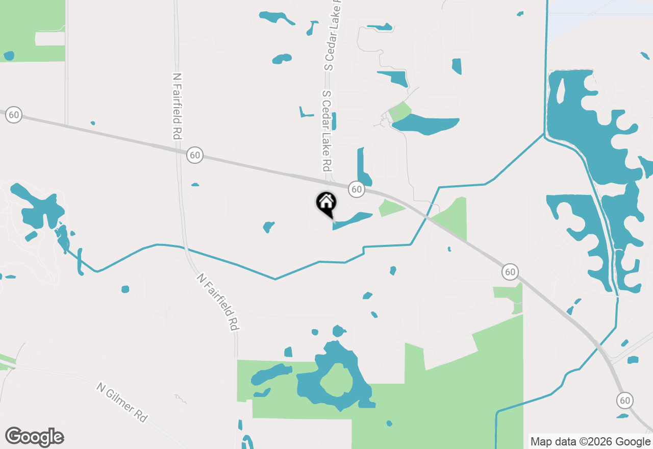 Map of 2027 S Kristina Lane, Round Lake, IL 60073