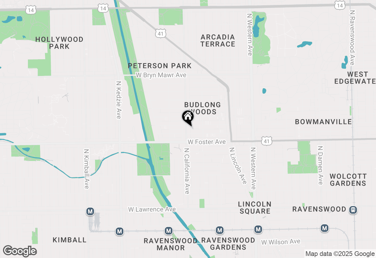 Map of 5247 N California Avenue, Chicago, IL 60625