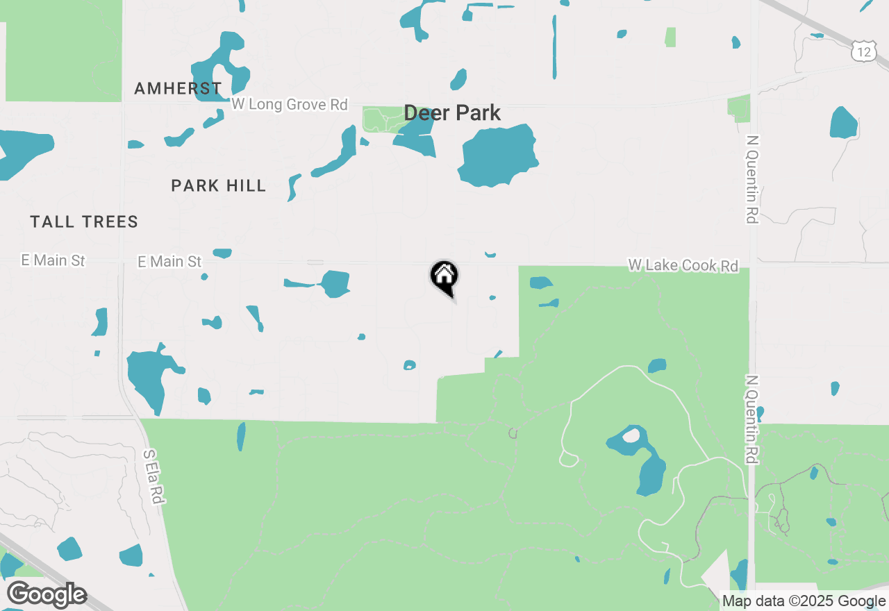 Map of 122 S Deerpath Road, Barrington, IL 60010