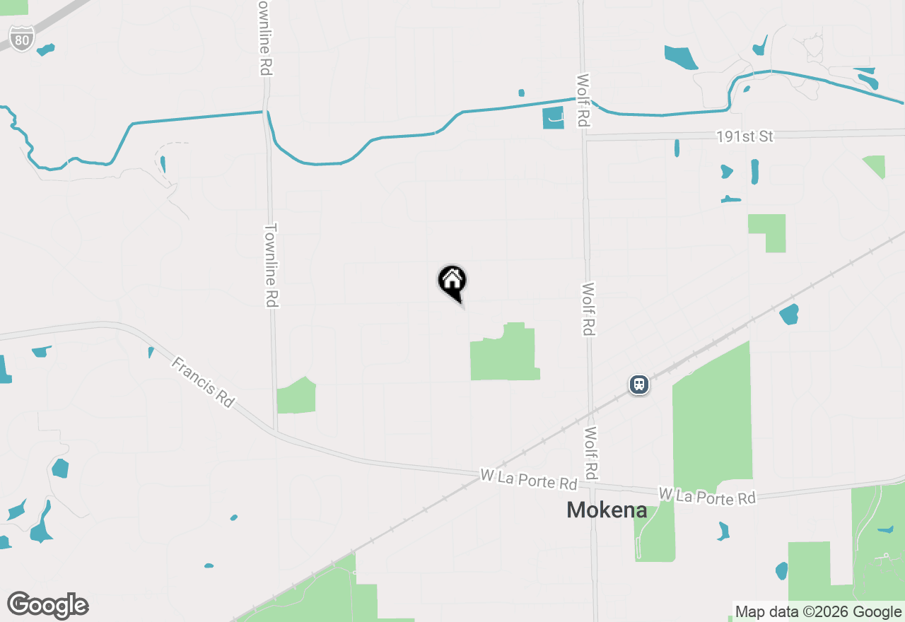 Map of 19508 115th Avenue #D, Mokena, IL 60448