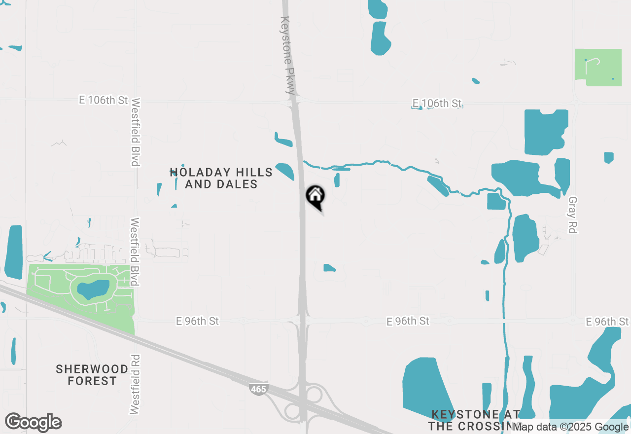 Map of 2706 Lakewood Drive N, Carmel, IN 46280