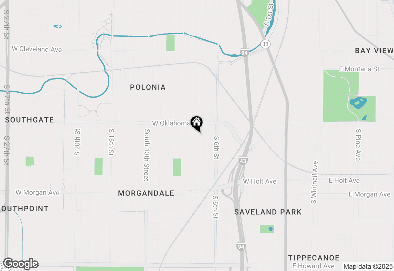 Map of 3157 S 8th St, Milwaukee, WI 53215