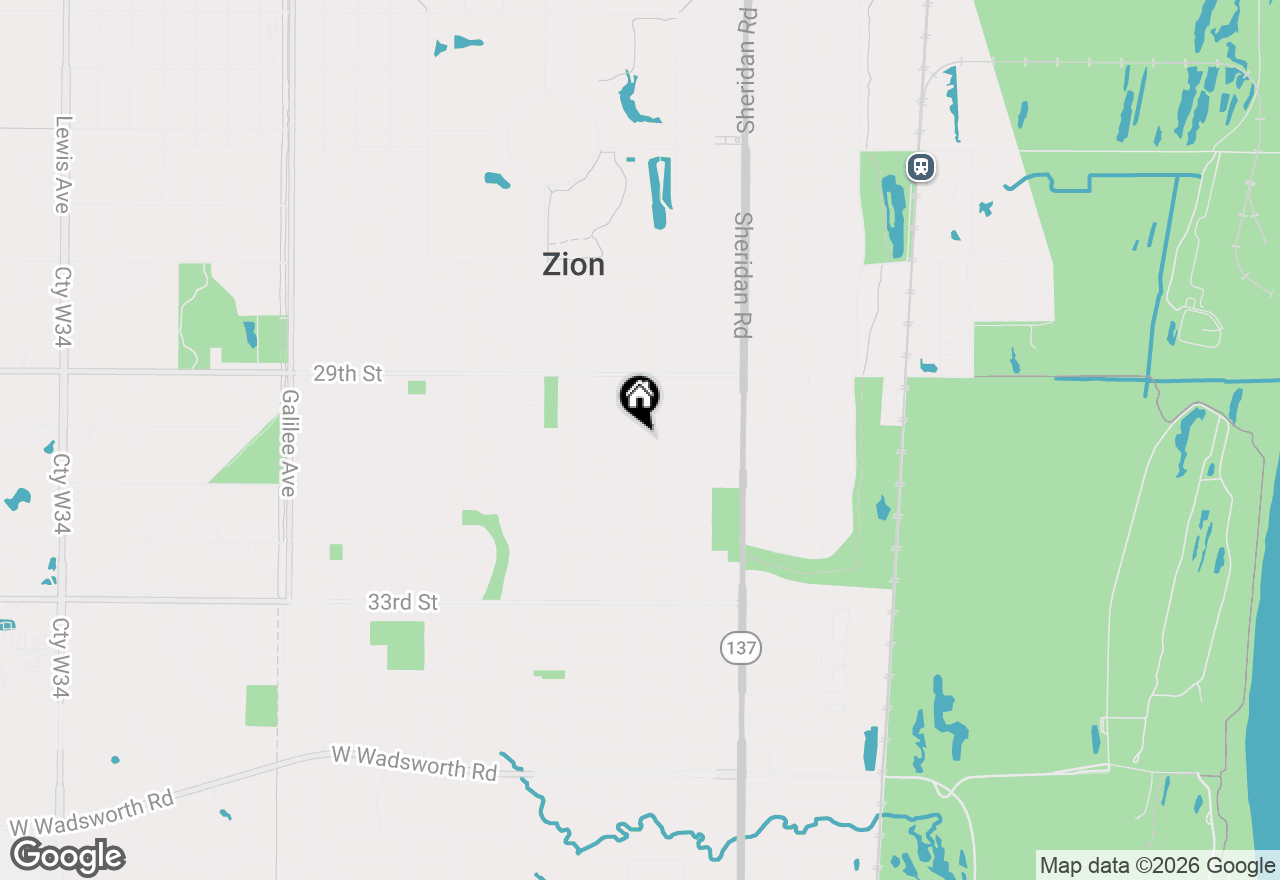 Map of 3018 Enoch Avenue, Zion, IL 60099