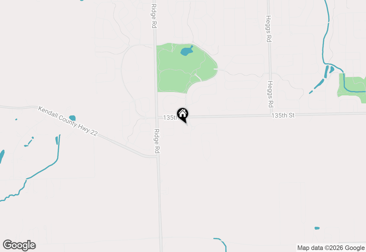 Map of 13553 S S Coronado Circle, Plainfield, IL 60544