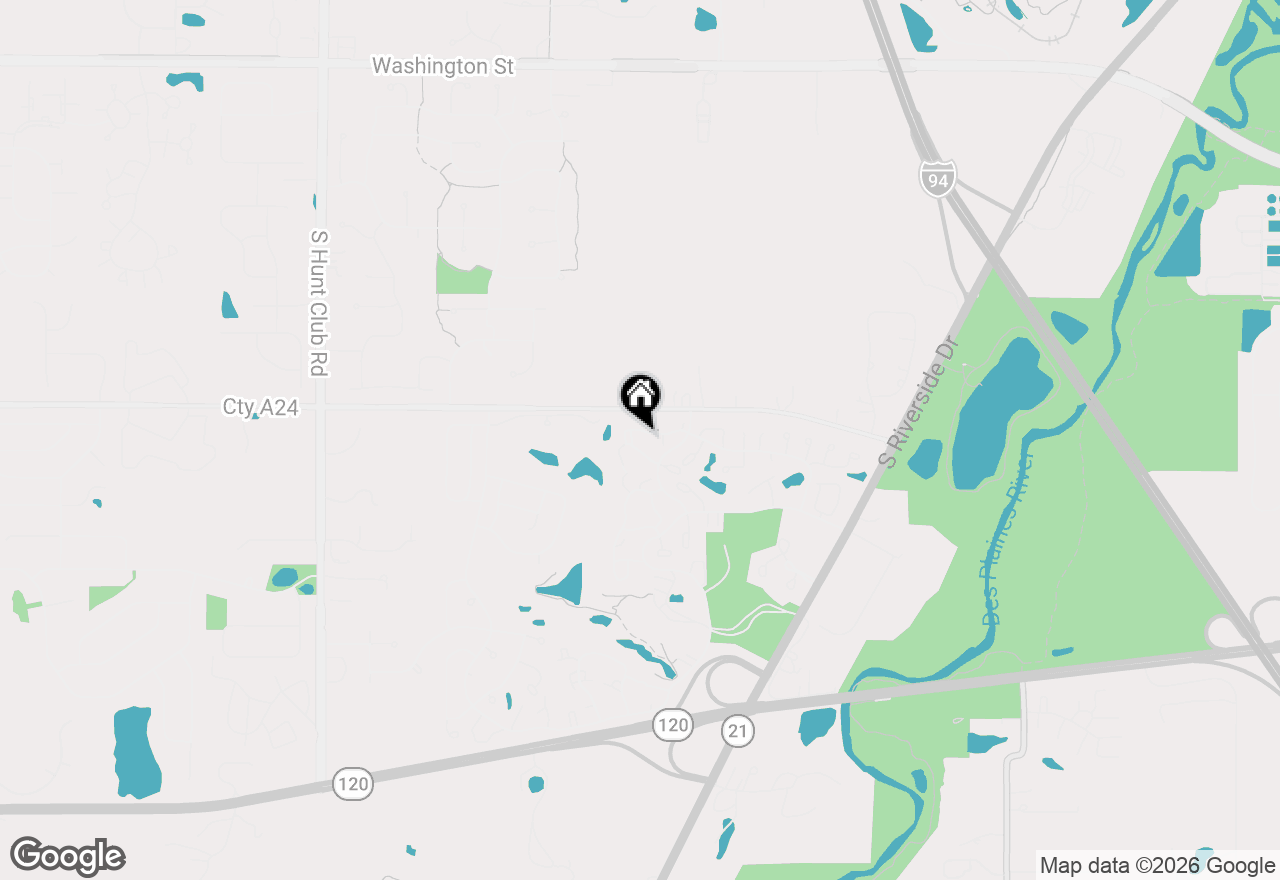 Map of 598 Dunham Road, Gurnee, IL 60031