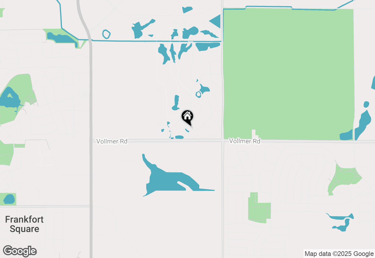 Map of 45 Olympus Drive, Tinley Park, IL 60477