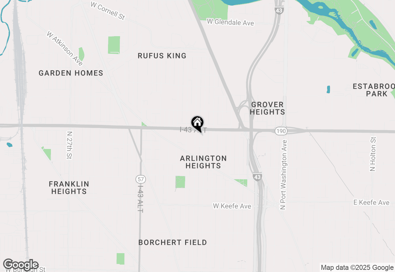 Map of 3946 N 15th St 3946a, Milwaukee, WI 53206