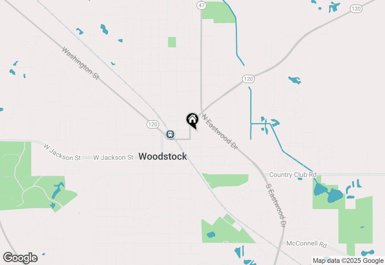 Map of 324 N Madison Street, Woodstock, IL 60098