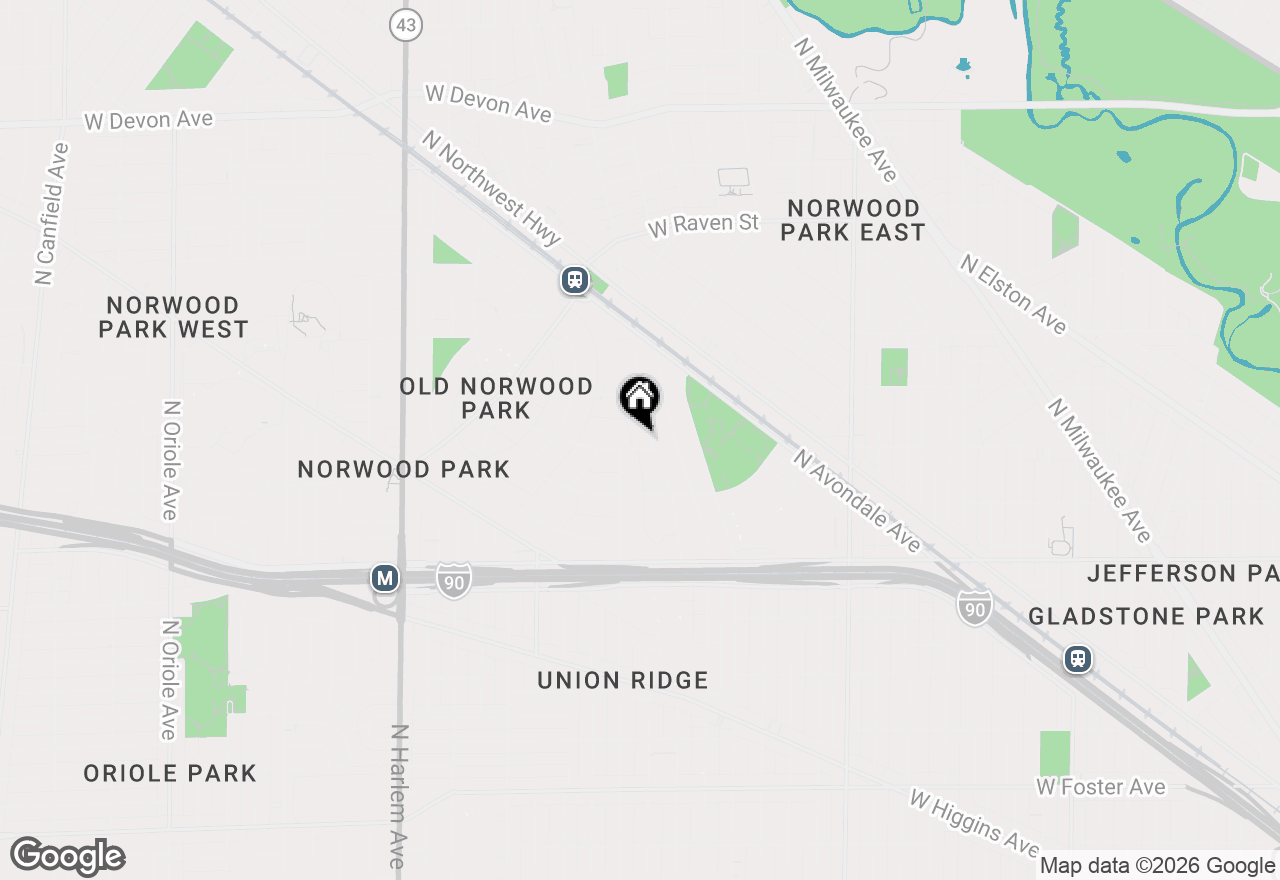 Map of 5806 N Newark Avenue, Chicago, IL 60631