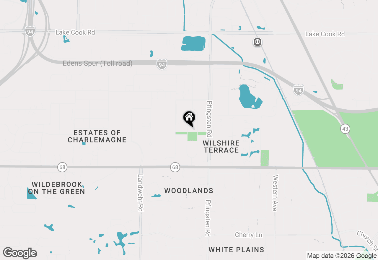 Map of 575 Helen Drive, Northbrook, IL 60062