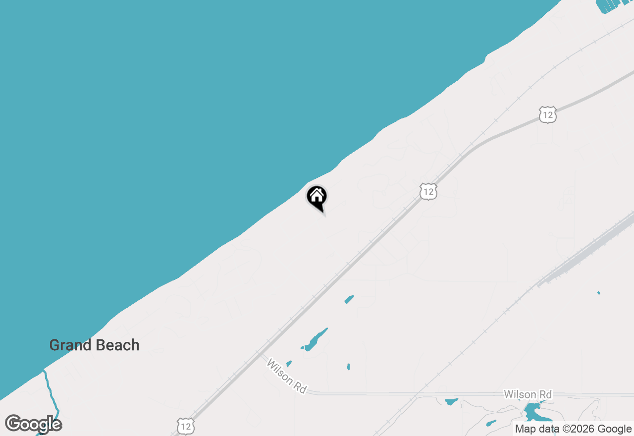 Map of 52101 Main Drive, Grand Beach, MI 49117
